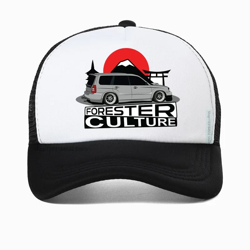 

Creative Forester Culture Print Baseball Cap Outdoor forest off-road camping Dad hat Adjustable Mesh Breathable Snapback hats