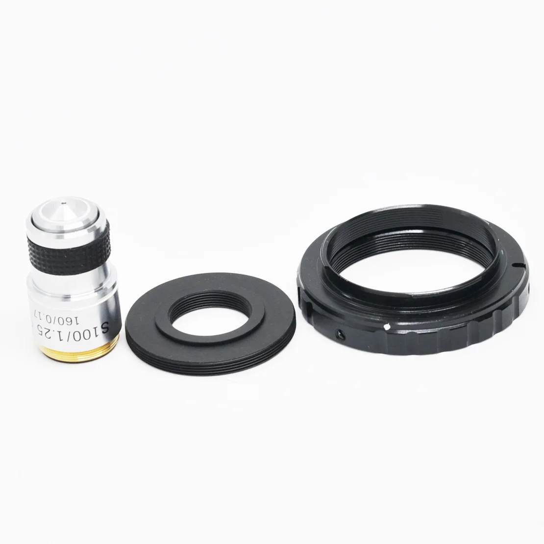 Obiettivo del microscopio per Nikon Canon Dslr M42 a Rms anello adattatore per Micro Macro Photography