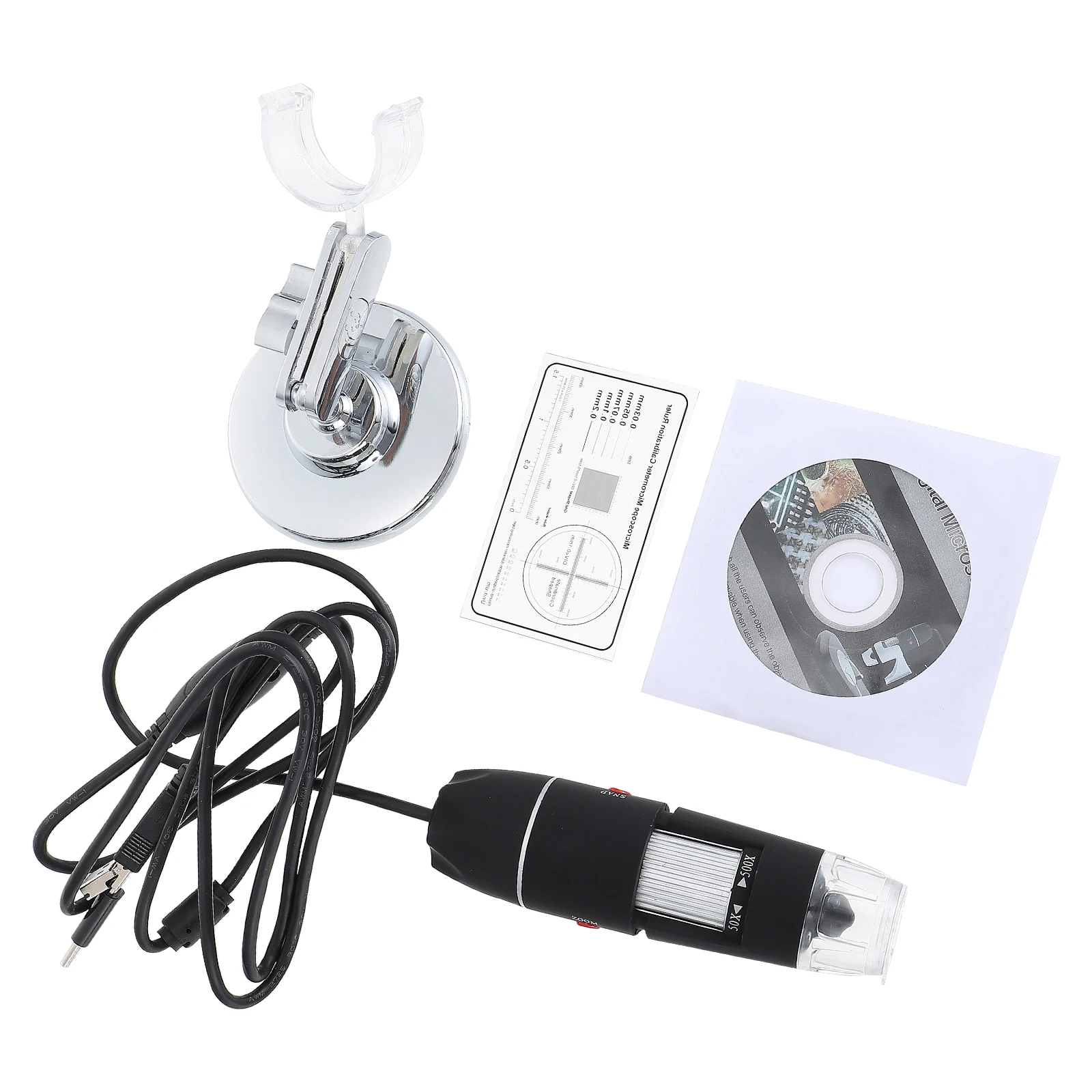 

Handheld Digital Mini Portable Magnifying Observation Tool Electron Scope ABS Alloy Kids Laboratory Use USB Connection