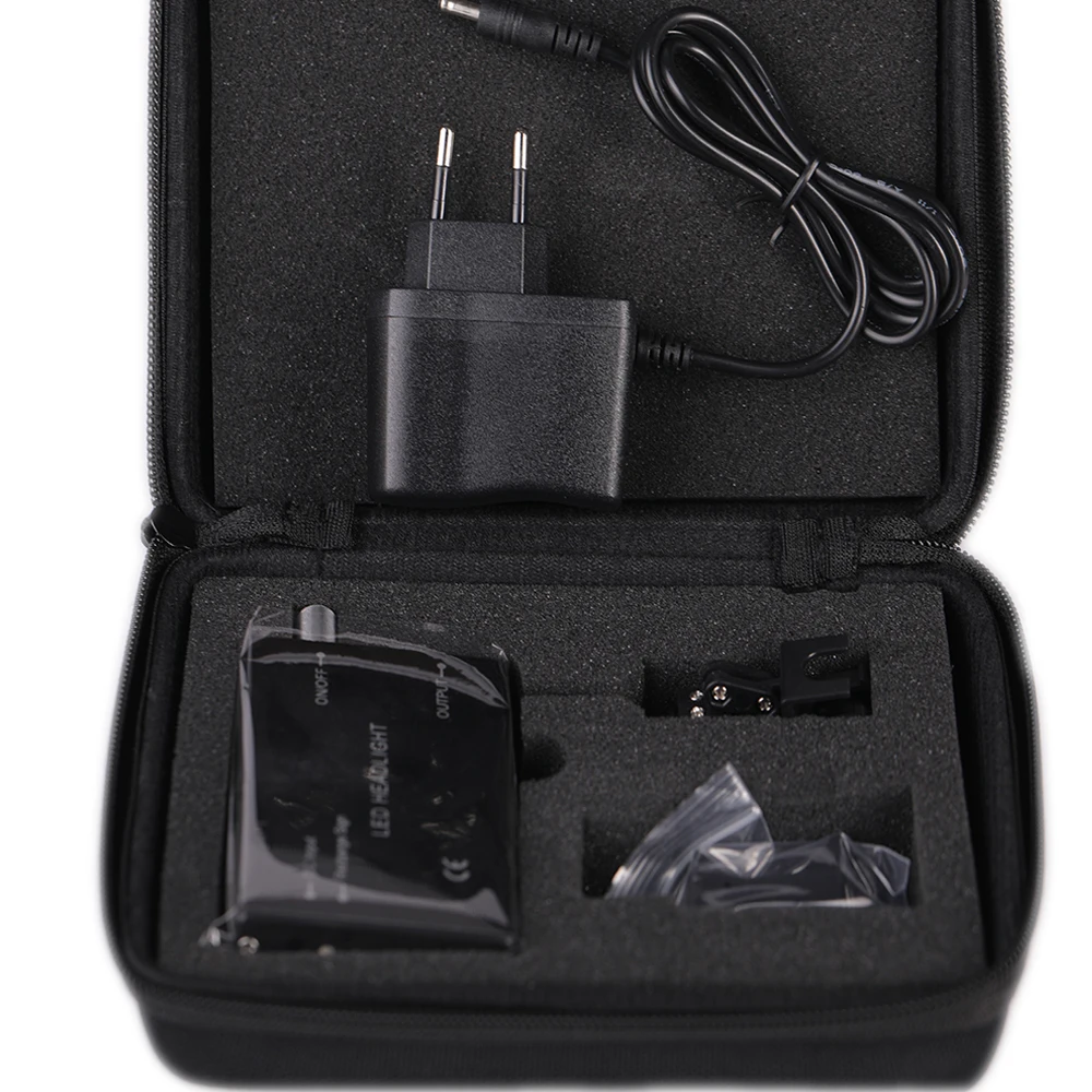 ​Dental Loupe Headlight 3W/5W Rechargeable LED Light 15000 Lux Cordless for Dentist Surgical Binoculars Magnifying Glass​ - view 6