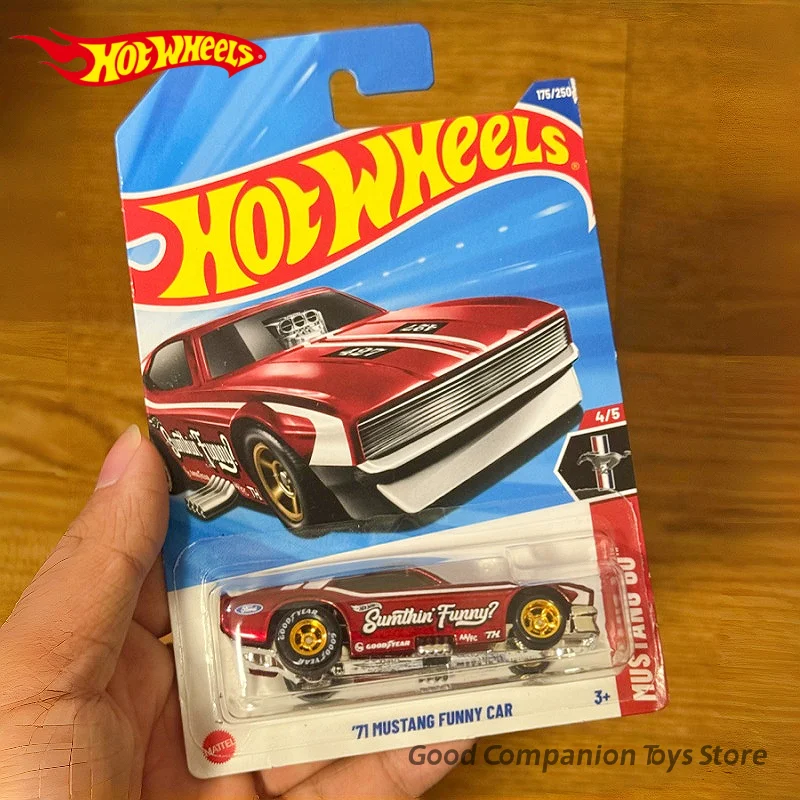 الأصلي الساخن عجلات TH نموذج سيارة سوبر الكنز هانت 71 موستانج مضحك سيارة محدودة تحصيل نموذج غرفة حلية الصبي لعبة هدية #1