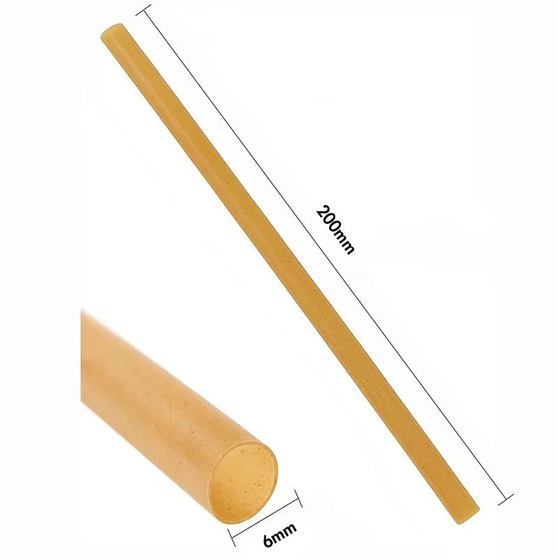 100Pcs Bagasse Drinking Straws, Disposable Straws for Birthday Wedding Bridal Party, Milk Soda Juice Cocktail Shakes Supplies