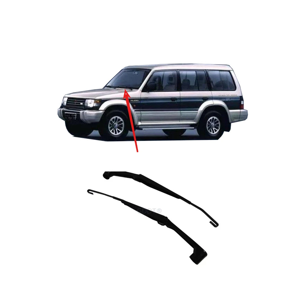 2 or 4 Pcs LHD Front Window Glass Wiper Arm for Pajero V10 MB683941 Windshield Wiper Holder for Montero V30 MB683947 for Shogun