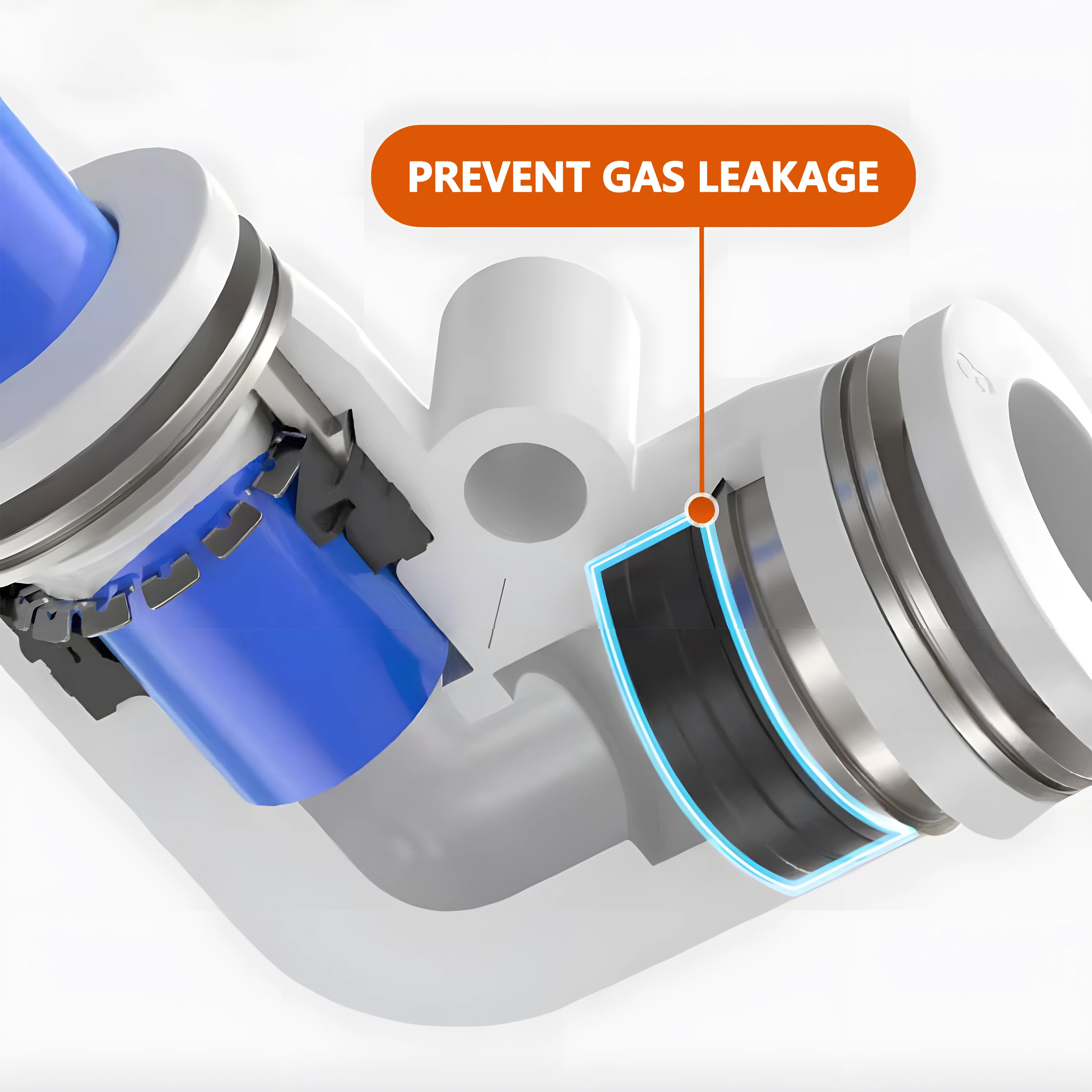 공압 피팅 흰색 호스 피팅 파이프 커넥터 고품질 1/4 1/2 6mm 8mm BSP 나사 퀵 커플링 에어 튜브 커넥터