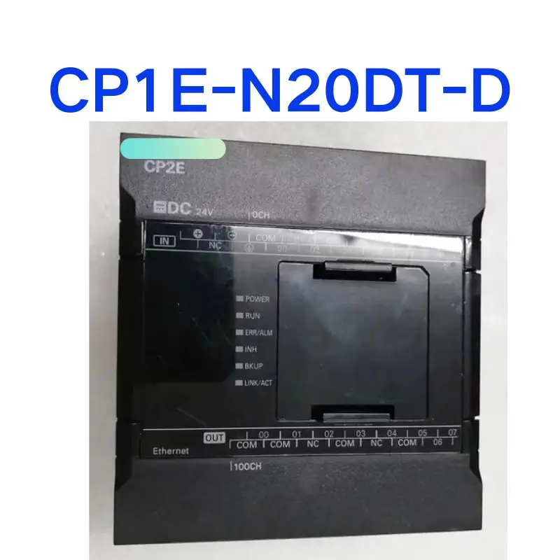 

Used CP1E-N20DT-D PLC controller tested OK function intact