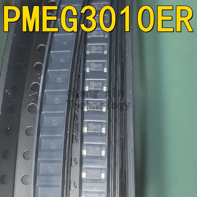 PMEG3010ER 50PCS 20PCS silkscreen:B7 Voltage:30V Current:1A Schottky Diode PMEG3010 New and Original