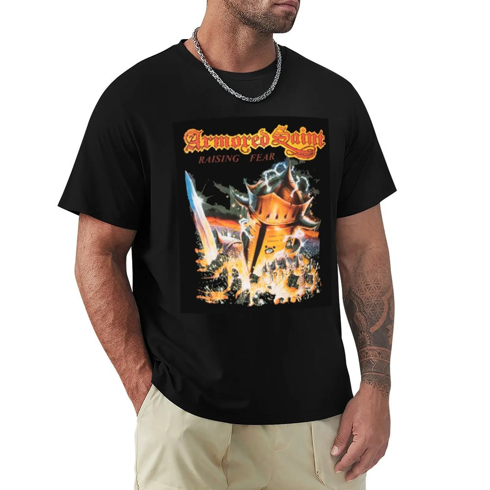 

Armored Saint T-Shirt Plus Size Everyday Tee Shirt