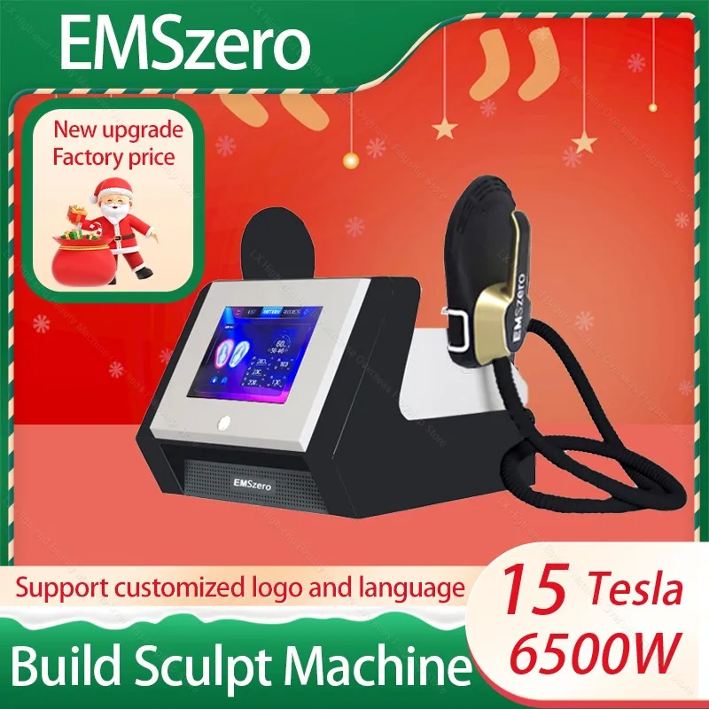 EMSZERO RF 6500W 15 Tesla EMS Slimming Machine Hiemt Nova Body Sculpting High Strength Pelvic Muscle Stimulator Salon Equipment