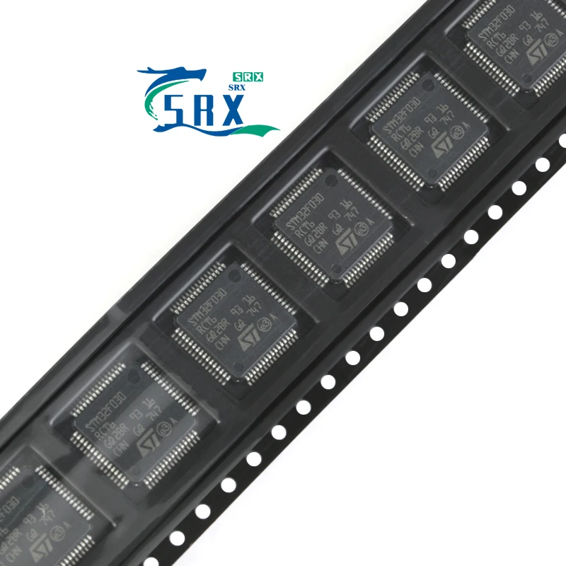 Oryginalny oryginalny STM32F030RCT6 LQFP-64 ARM Cortex-M0 32-bitowy mikrokontroler MCU. W przypadku zamówień zbiorczych prosimy o zapytanie