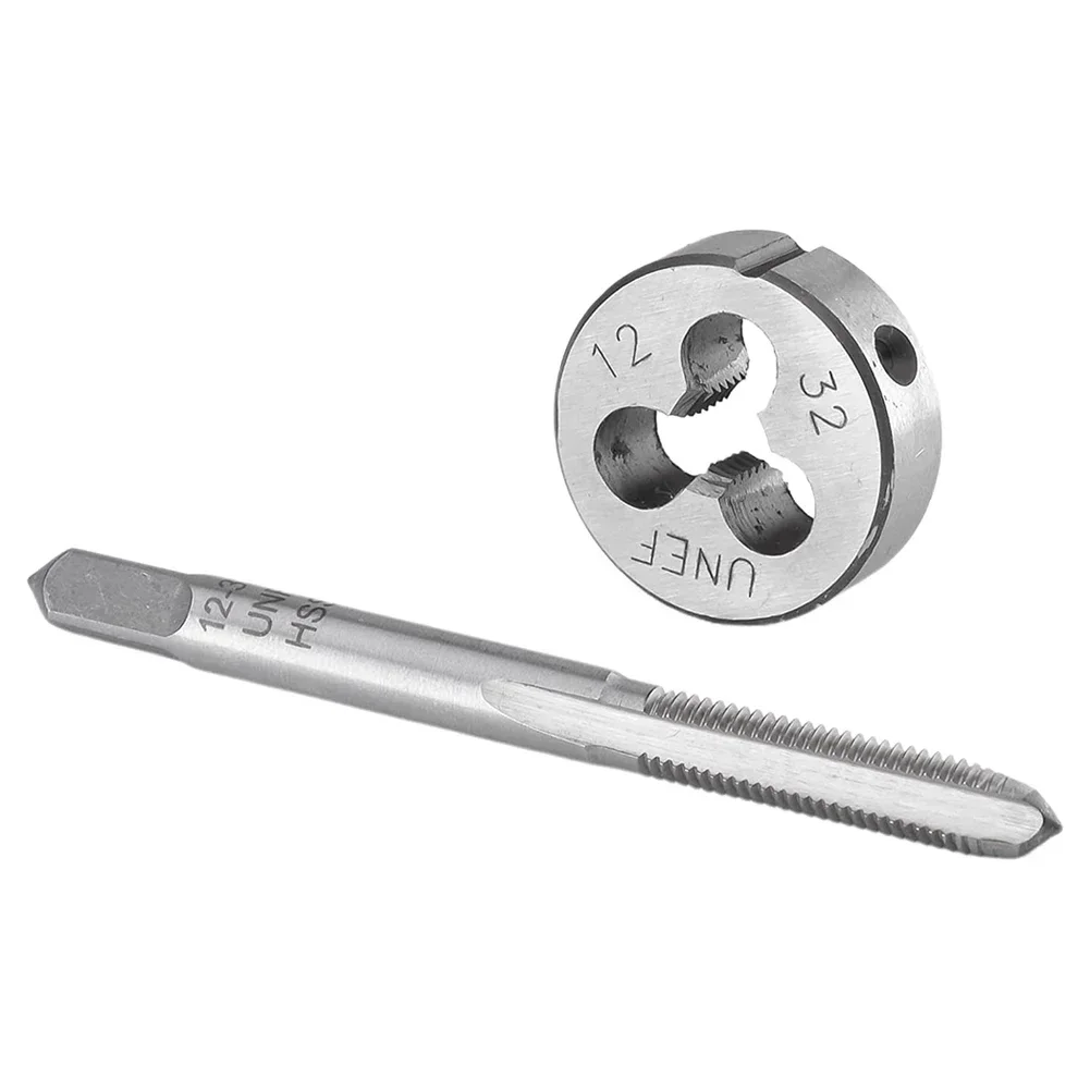 Durbale 12-32 UNEF Tap 12-32 UNEF Die 12-32 12-32 UNEF Aluminum Copper Die For Muzzle Work For Stainless Steel