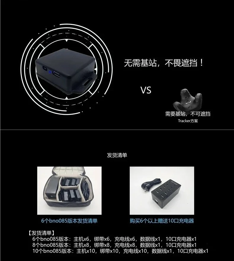 

High-Accuracy BNO085 SlimeVR Full Body Tracker 2025 New, VRCat Pico VR Motion Capture System for Immersive Gaming