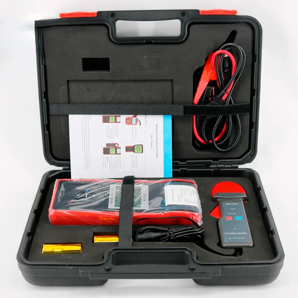 MICRO-768A Auto Battery Tester Car Battery Tester Vehicle Charging System Testing with Printer