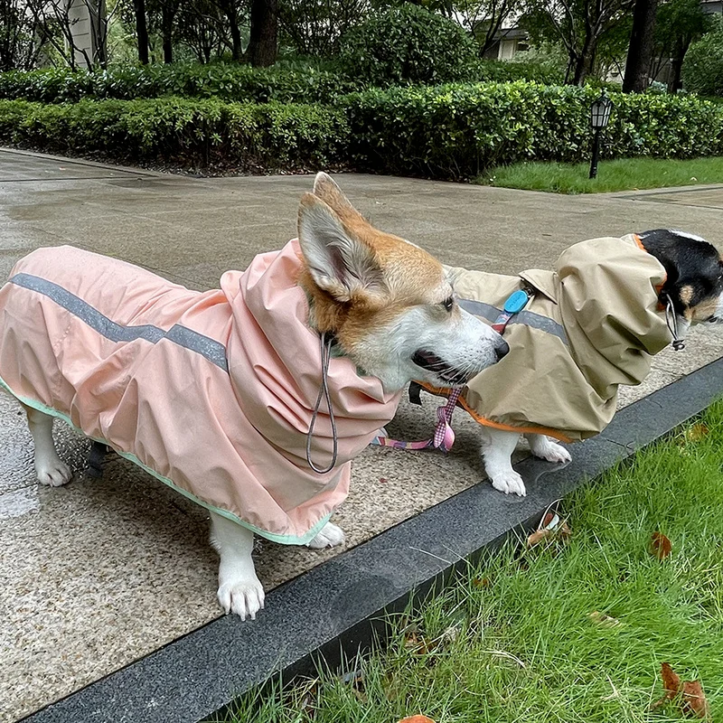 

Аксессуары для домашних животных, одежда YorkDog, дождевик, водонепроницаемое пальто для собак, куртка с безопасной светоотражающей полосой, пончо, водонепроницаемый дождевик