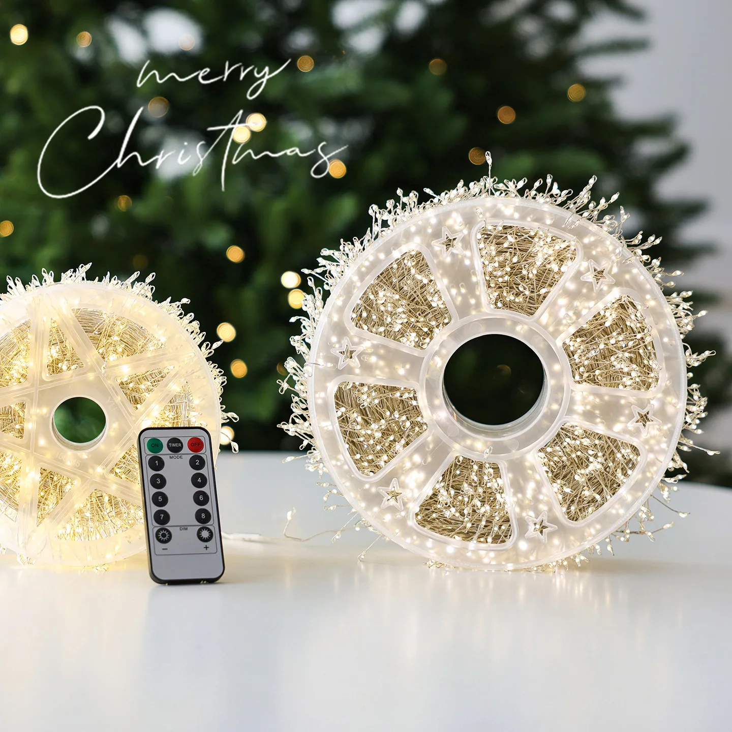Firecracker lights public plug with transformer decoration range Christmas atmosphere lanterns holiday decoration courtyard layo