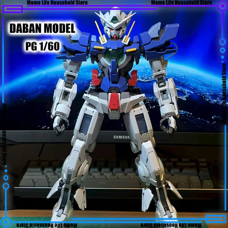 متوفر DABAN PG 1/60 GN 001 Exia تجميع نموذج أطقم البلاستيك الهيكل العظمي أطقم أنيمي عمل الشكل روبوت نموذج بلاستيكي الهدايا اللعب