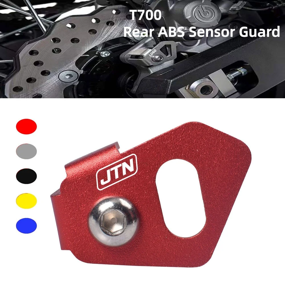 For Yamaha TENERE 700 T7 XTZ 2019-2023 Motorcycle Rear ABS Sensor Guard Cover Protector
