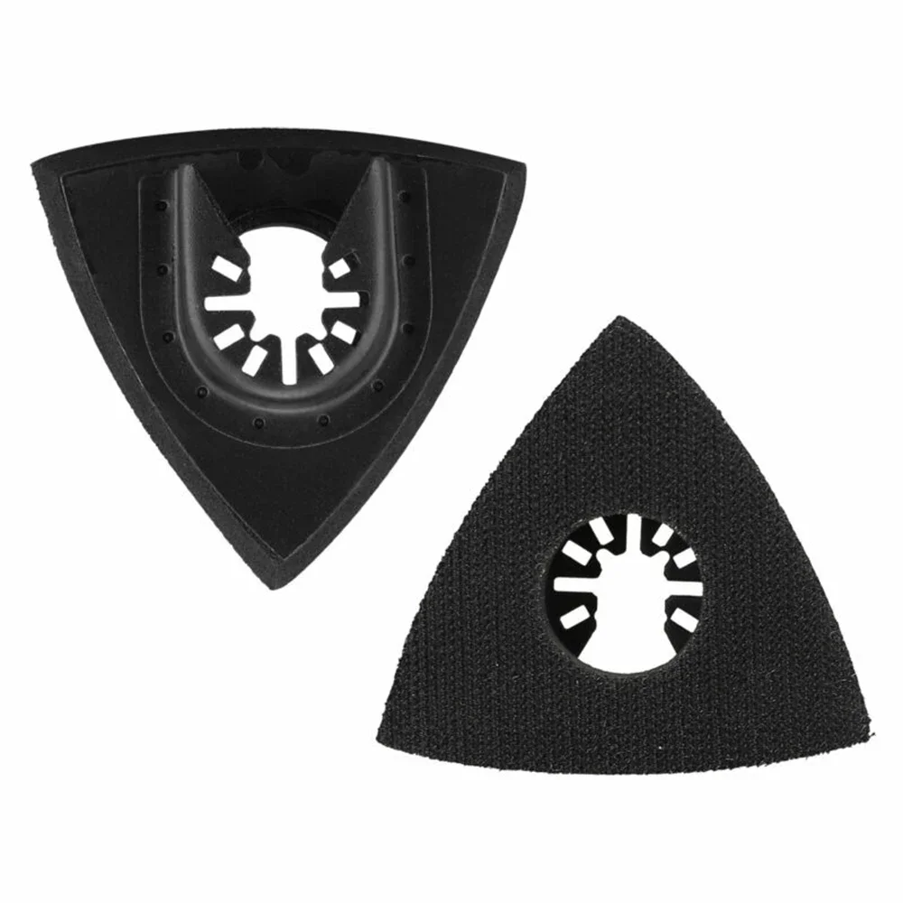 Novo 3 pçs ferramenta de oscilação triangular almofada de lixar liberação rápida ferramenta oscilante para bosch craftsman multi ferramenta eficiente