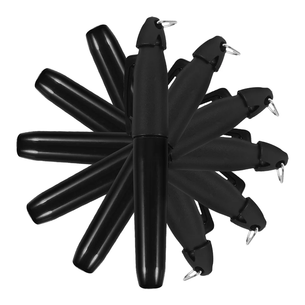 

6 Pcs Golf Ball Alignment Marking Tool ABS Material Durable Marker Pens Clear Fine Tip Multifunctional Golf Training Equipment
