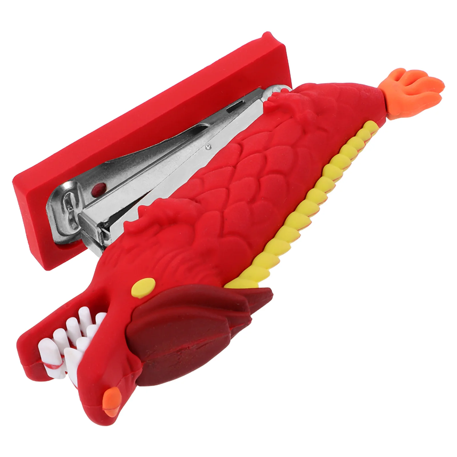 

Mini Cute Dragon Stapler Compact Portable Office Supplies Stainless Steel Staples Handheld Kawaii Desk Accessories