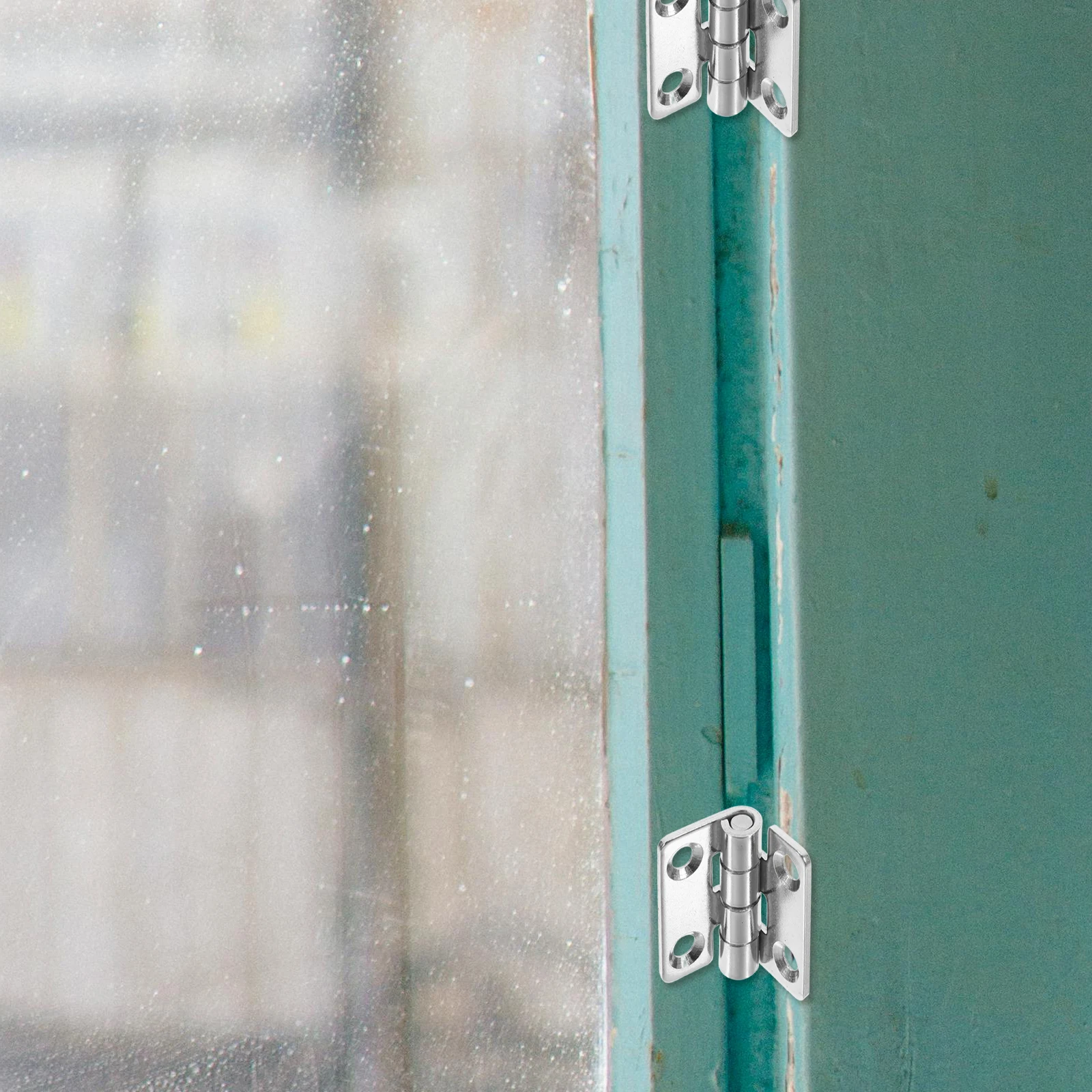 

2pcs Inch Triangle Door Hinges Silver Barn Heavy Duty Small Wood Box 37x35x2mm Replacement Gate Hinges Replacements Hardware