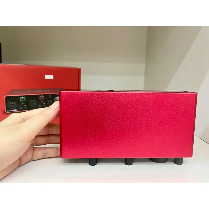 

3rd Generation Recarding Soundcard 24-bit/192 kHz 2-in 2-out USB audio interface for condenser microphone/headphones