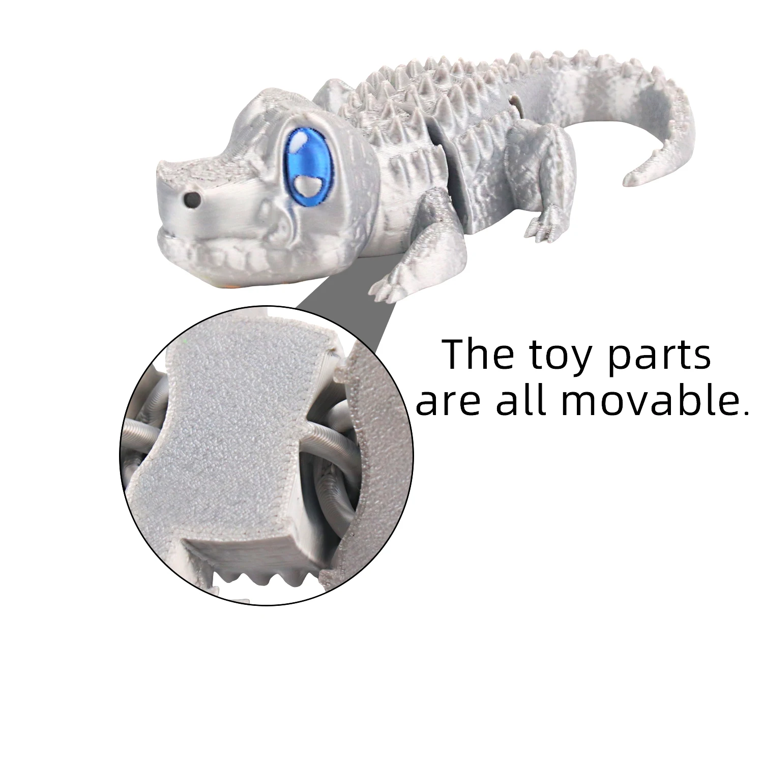 Coco de cobra colorido impresso em 3D, modelos de animais multicoloridos criativos, decorações de mesa, brinquedos para alívio do estresse de atividades conjuntas