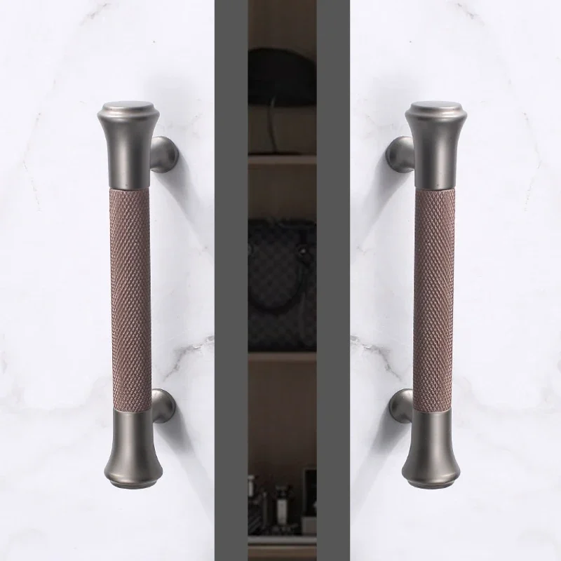 Wardrobe Door Handle Knob, Cabinet Drawer Light, Puxadores de cozinha estilo americano luxuoso para móveis