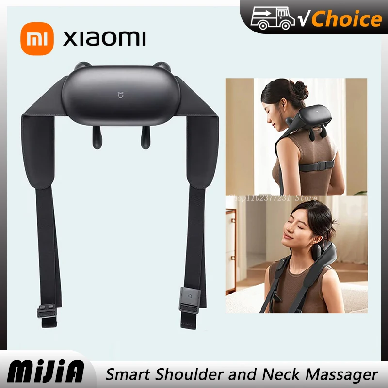 

NEW Xiaomi Smart Shoulder and Neck Massager SPA-level Warm Heat Compress Shoulder and Neck Massager For Mi Home App