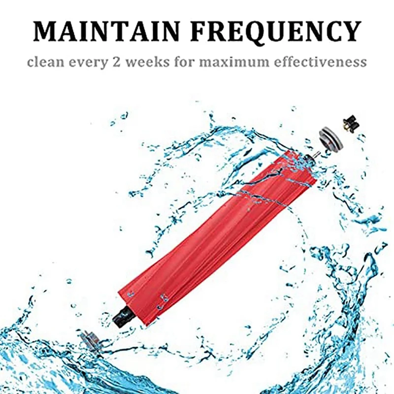 3X sikat utama untuk Roborock S7 T7 T7S T7plus T7splus sikat rol dapat dilepas aksesori penyedot debu Robot