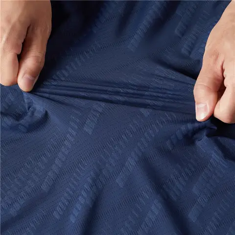 Ice Silk Herr T-shirt Snabbtorkande Andningsbar Träning Gym Löparskjortor Sommar Coola Casual Sportkläder Aktivkläder för Herr 10 best sales t-shirt i nylon och spandex - №8