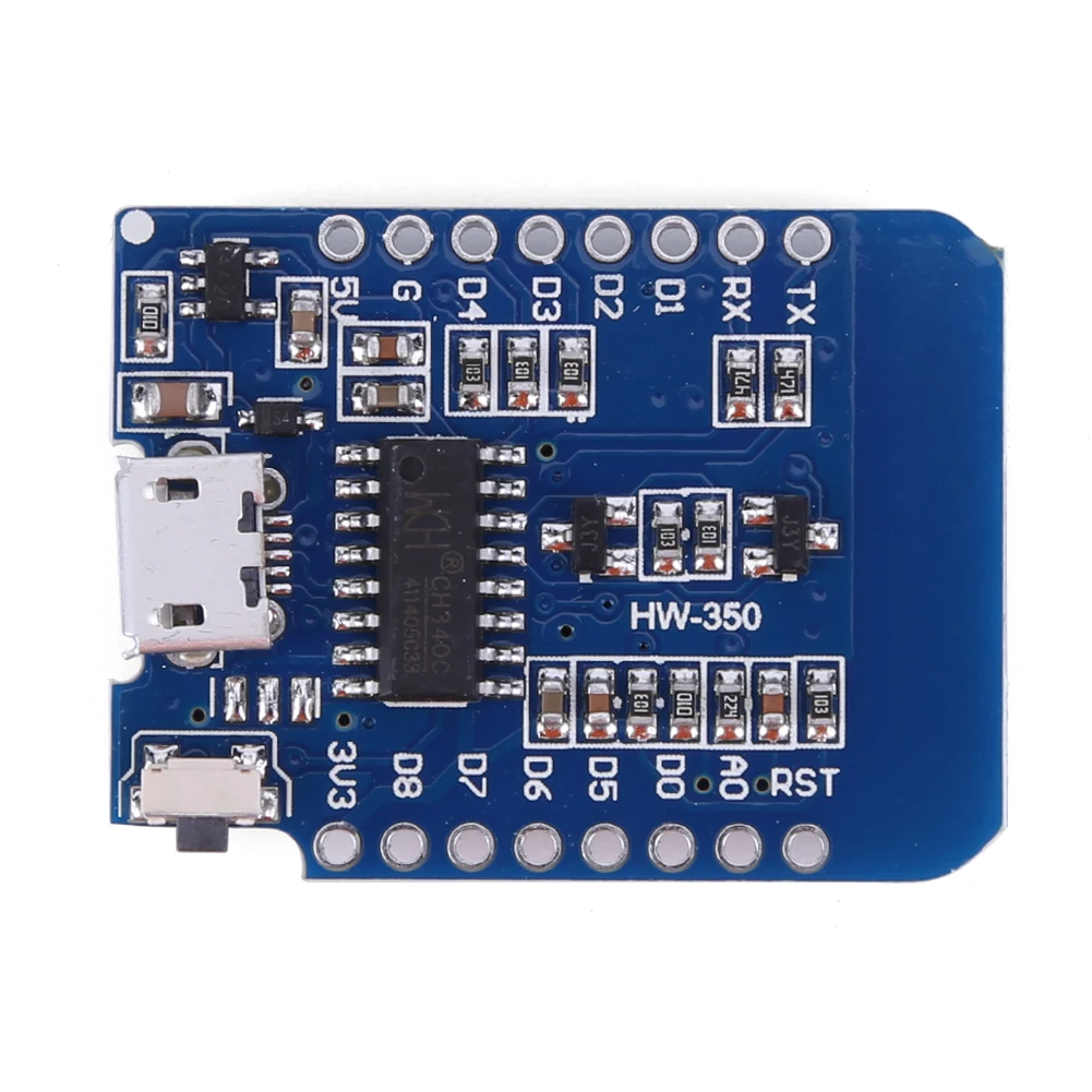 1-20PCS D1 Mini ESP8266 ESP-12F USB WeMos Nodemcu Lua WIFI Development Board NodeMCU Lua IOT Board 3.2V With Pins for Arduino