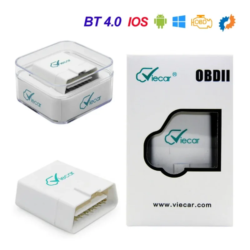 2024 Viecar ELM327 V1.5 Bluetooth 4.0 OBD OBD2 PIC18F25K80 ELM 327 V1 5 OBDII Автомобильный диагностический сканер ODB2 Автоматический инструмент считыватель кодов