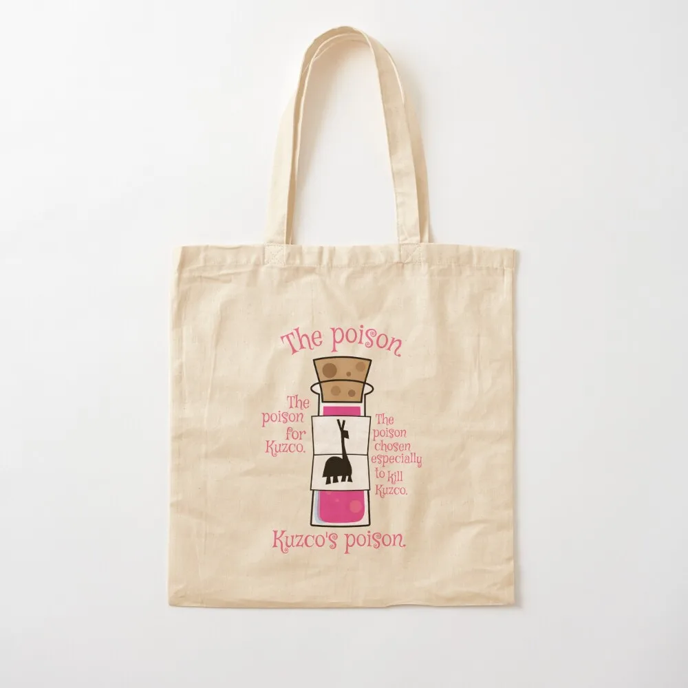 Kuzco's Poison Tote Bag shopping cart bags tote bag canvas cute pouch bag tote women