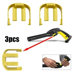 Reemplazo de conector de Clips C para Karcher K2 K3 K7, arandela eléctrica de presión para el hogar del coche, gatillo para Herramientas de limpieza del hogar, 3 piezas