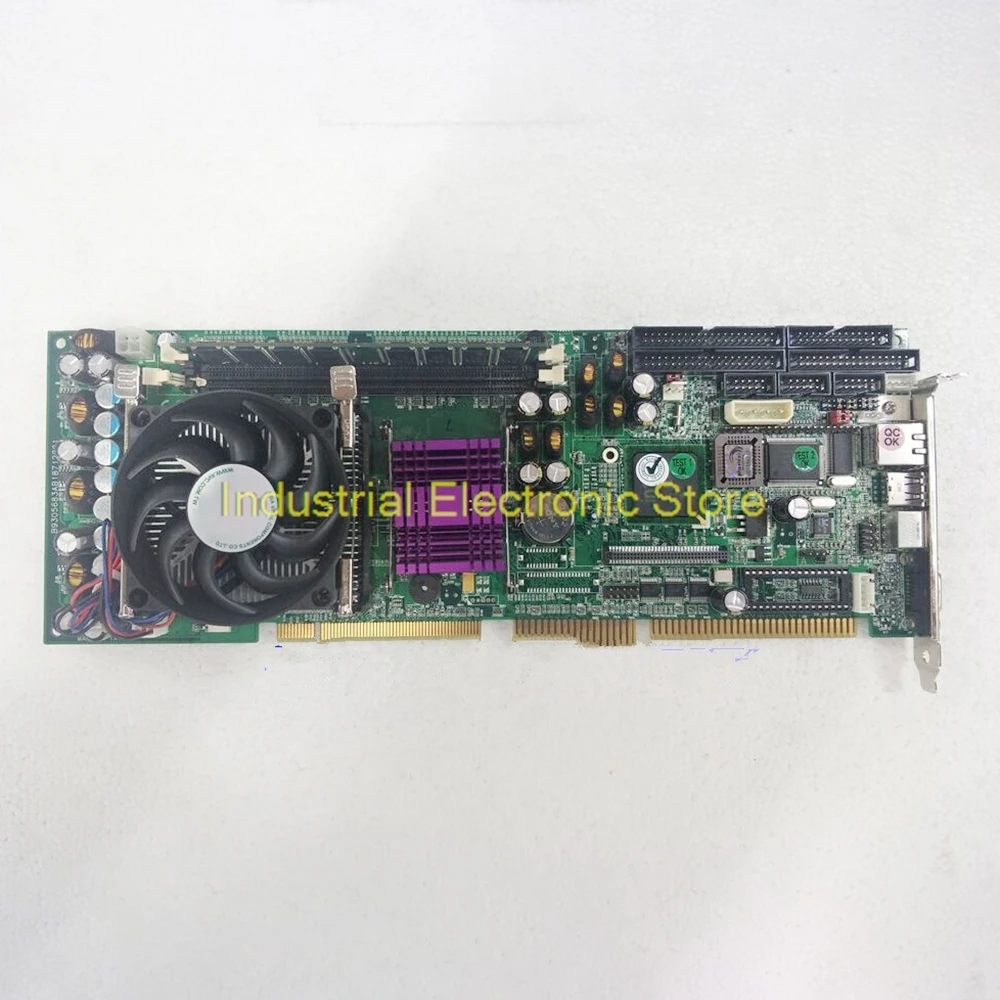 With Memory And Fan Industrial Control Motherboard ROBO-8712VLA BIOS R1.00