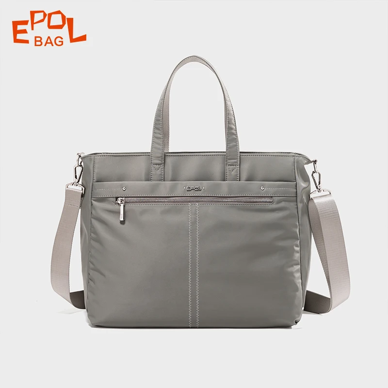

EPOL Woman's Handbag Large Multi Pocket Fashion Casual Tote Bag Trend 2025 Waterproof Travel Lightweight Shoulder Bags 6102-02
