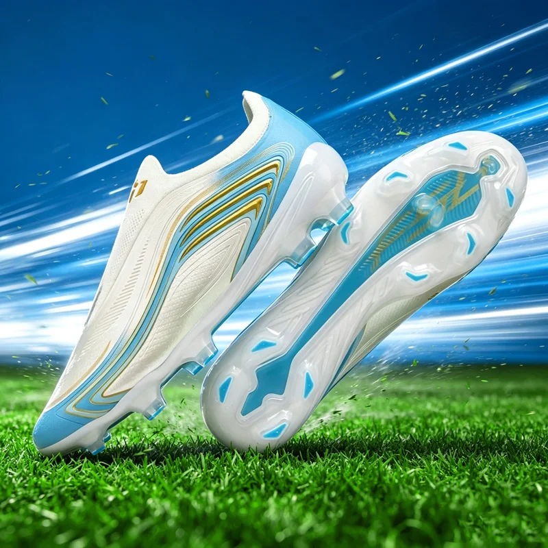 New Men Football Boots TF/FG Professional Unisex Hot Sale Futsal High-quality Soccer Shoes Women Ultralight Cleats Sneakers