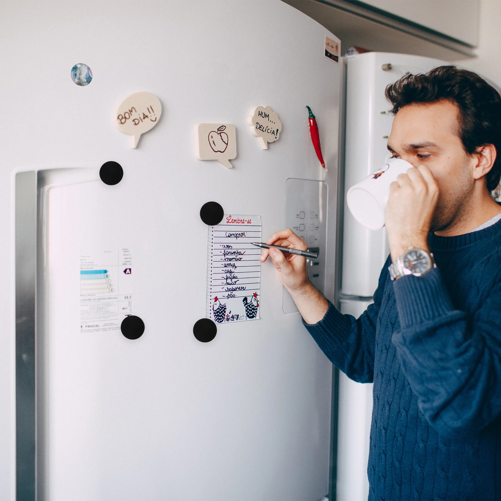 

108pcs Refrigerator Magnets Adhesive Magnetic Patches Diy Sticky Round Magnets For Fridge Decor Repair Craft Tool