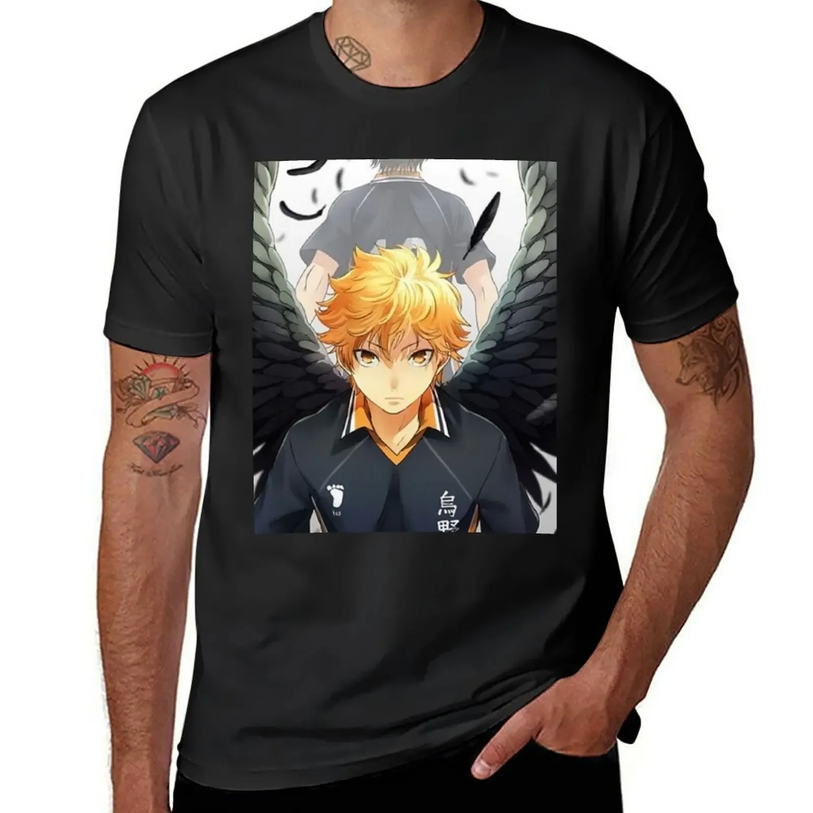 

Hinata & Kageyama T-Shirt luxury clothing labubu clothes oversized t shirts for men