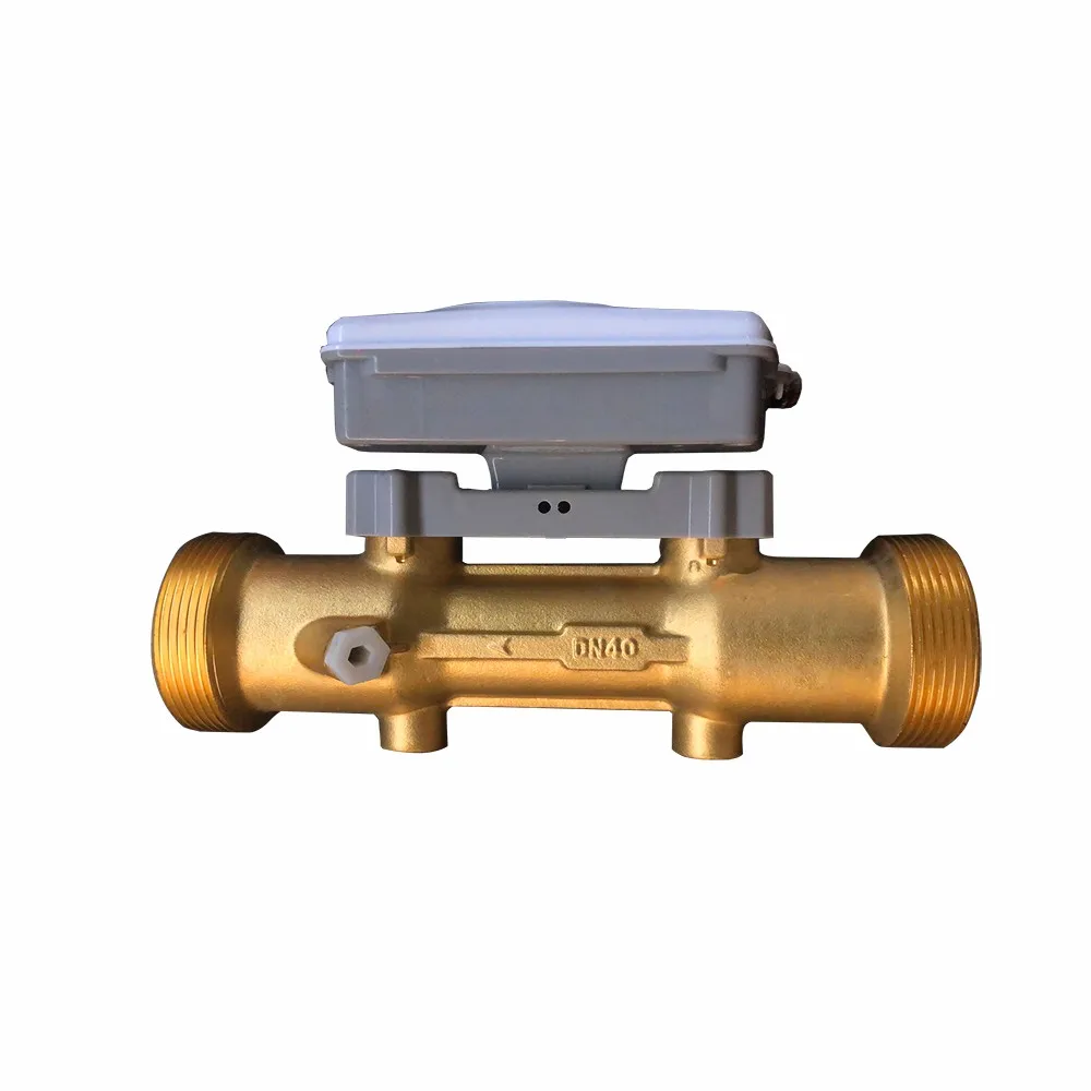 ultrasonic water meter brass without thread