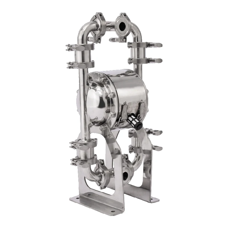 

GODO QBW3-25 Stainless Steel Sanitary Pump Air Diaphragm Pump for Beer 1 Inch Pneumatic Double Diaphragm Pump