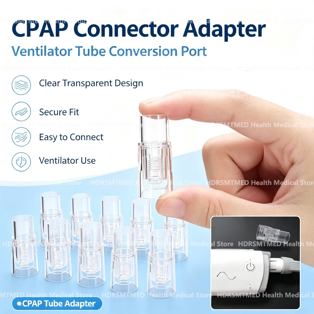 5-50Pcs for ResMed AirMini Hose Connector for CPAP Tube CPAP Hose Port To Air Nasal Masks Accessories