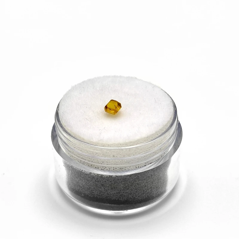 Diamant créé en laboratoire par l\'homme, fait à la main, perles, Adamas synthétiques, outil de coupe de spécimen, accessoire de bijouterie, artisanat