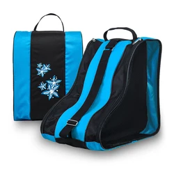 3 Layers Breathable Skate Carry Bag Case for Kids Roller Skates Inline Skates Ice Skates