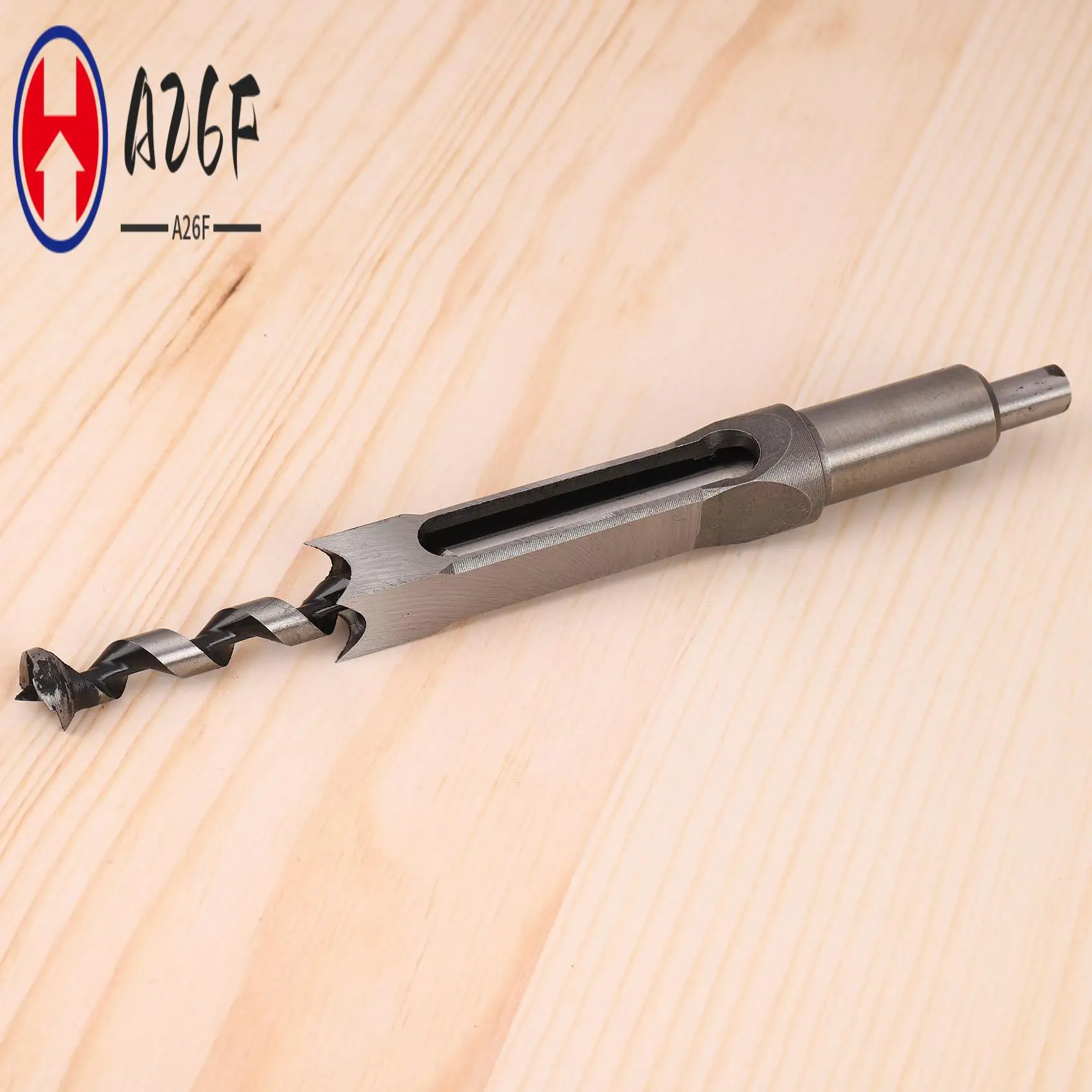 

A26F-10Mm/16Mm Square Hole Mortiser Drill Bit Mortising Chisel Woodworking Electric Drill Tools