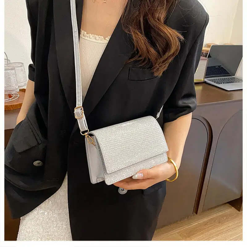 女の子のための光沢のあるウェディングクラッチ,ショルダーバッグ,ウェディングバッグ,デートバッグ,キラキラ財布,パーティーバッグ