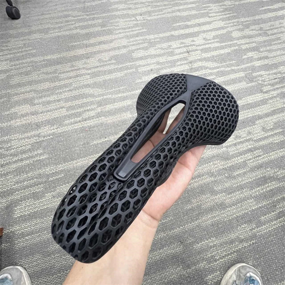 Carbon 3D Gedruckt Fahrrad Sattel Ultraleicht Mtb Road Racing 156G Ergonomische Stoßfest Radfahren Sitz Komfort Fahrrad Zubehör – Detail 11