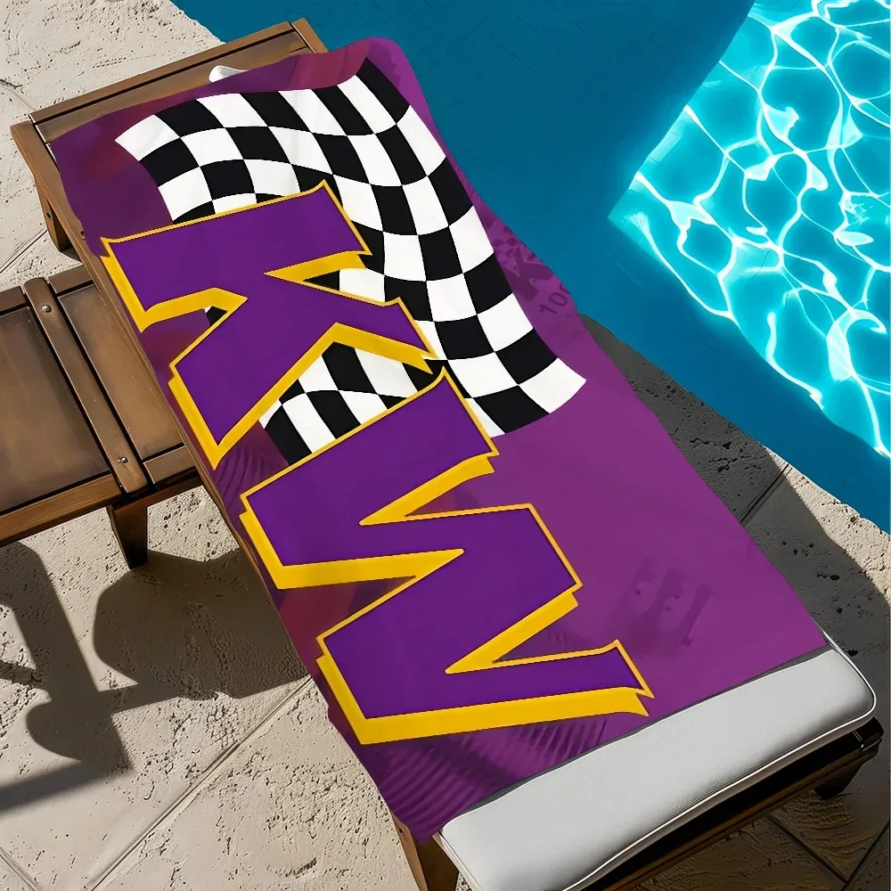 3D Mechanisches K-Kw Suspension Bedrucktes Schwimmhandtuch, Schnelltrocknendes Weiches Mikrofaser Leichtgewicht Strandtuch, Sommergeschenk für Jungen
