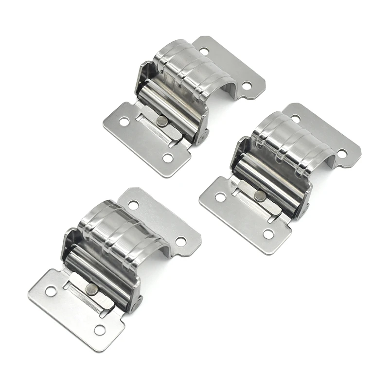 Curved stainless steel damping hinge HG-TUWA torque built-in hinge, stop hinge at will, stop hinge at will