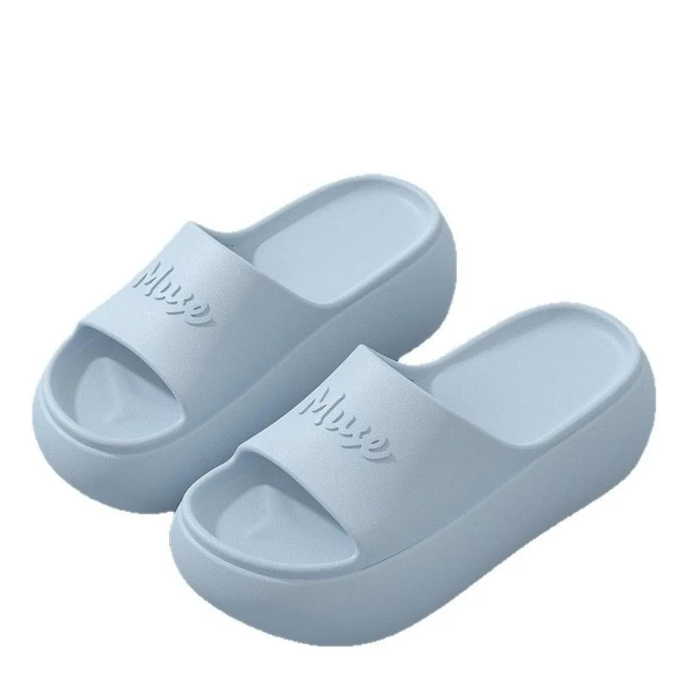 Lässige Rutschfeste Hausschuhe mit Dicker Sohle, Höhenerhöhende Komfort-Hausschuhe, Sommer-Stil Badezimmer-Pantoffeln, Sommer-Outdoor-Schuhe – Detail 9